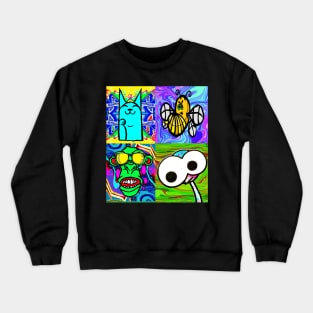 Punk Pets Crewneck Sweatshirt